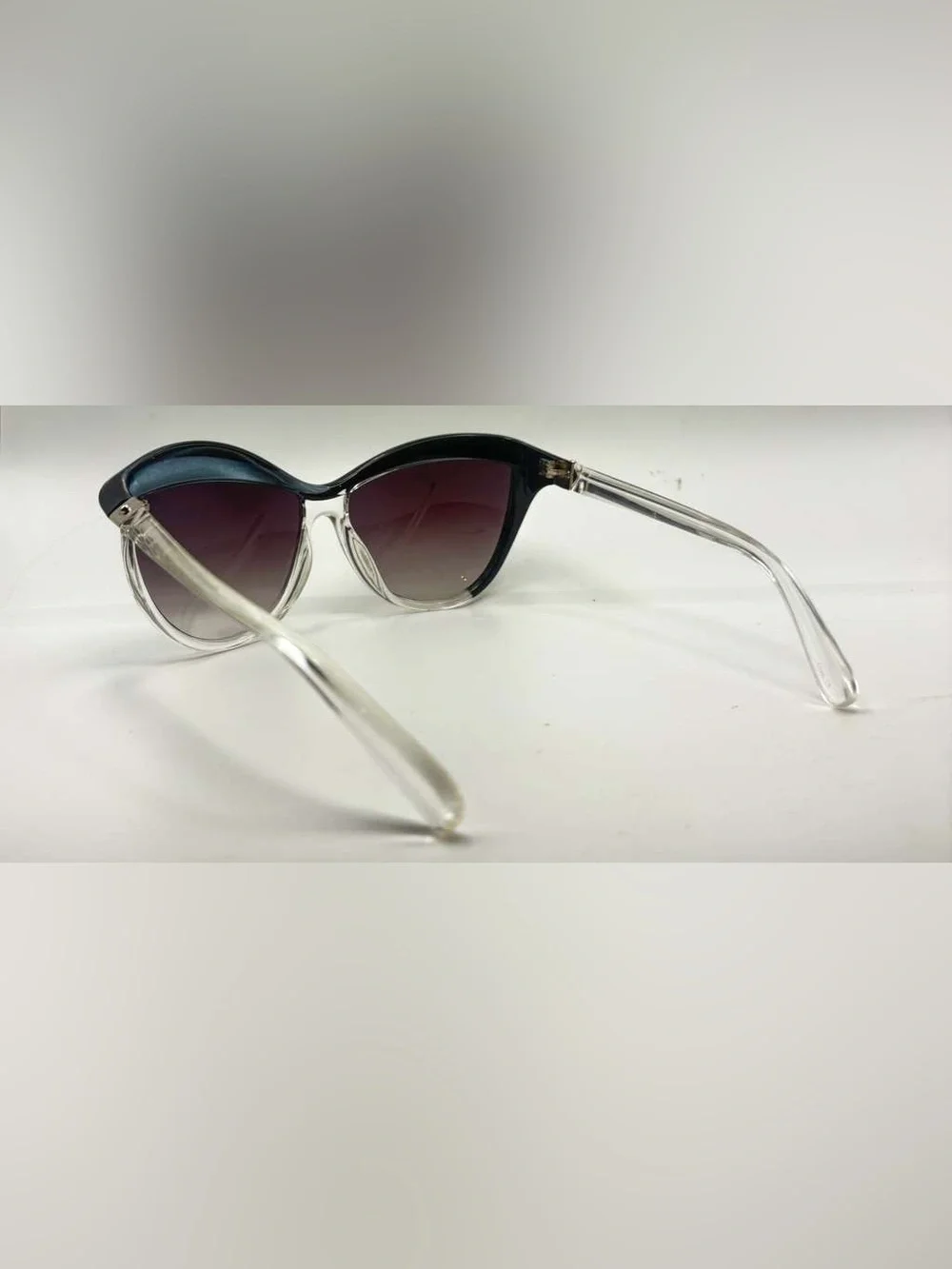 Translucent Oval Sunglasses Frames Only